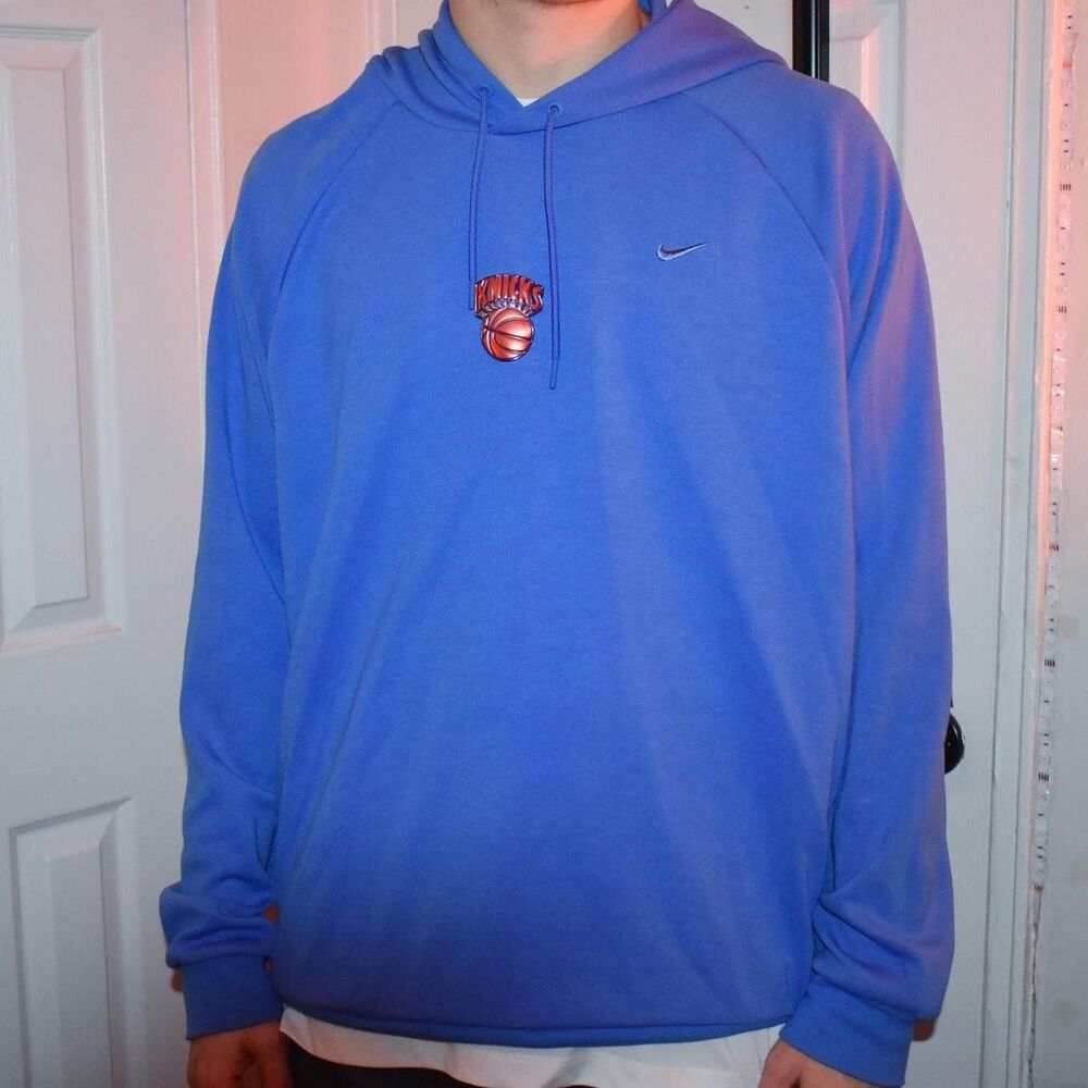 official team-issued NY knicks facility gear blue hoodie 🏀  (Men’s SIZE TALL XX
